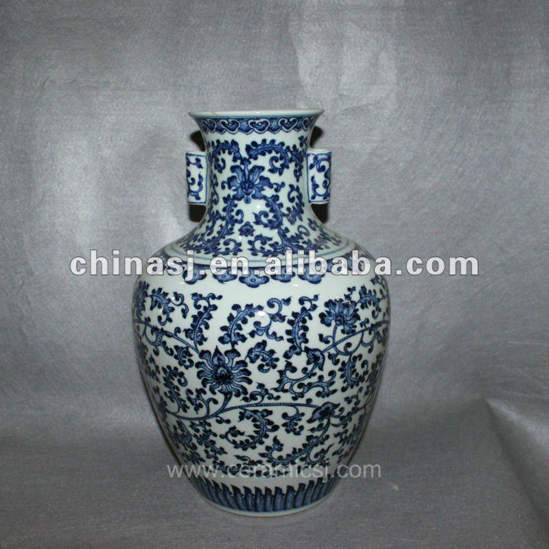 hand pained Blue and White Porcelain vase RYVD02
