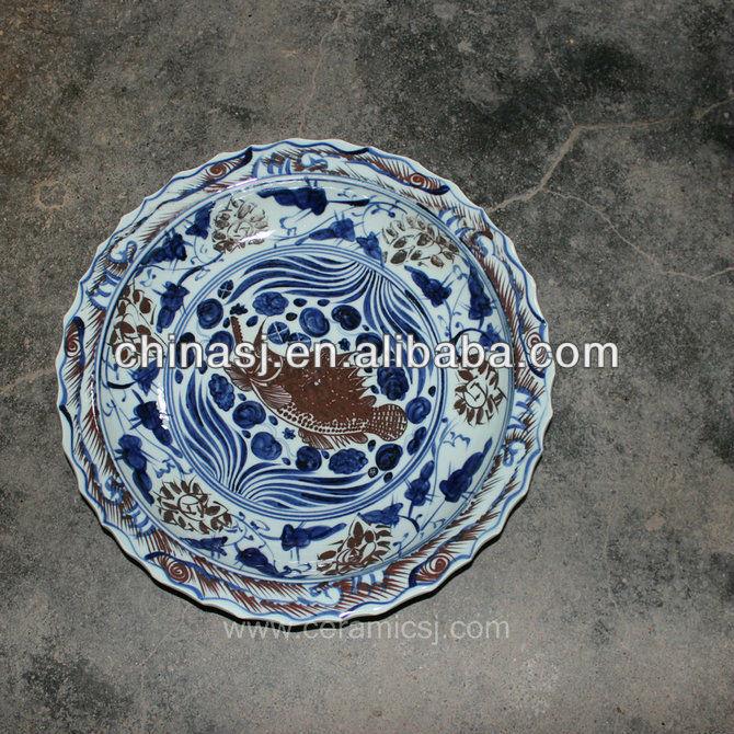 big decorative Porcelain Plate for appreciate RYVH09