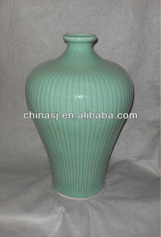 handmade green porcelain vase WRYKB99