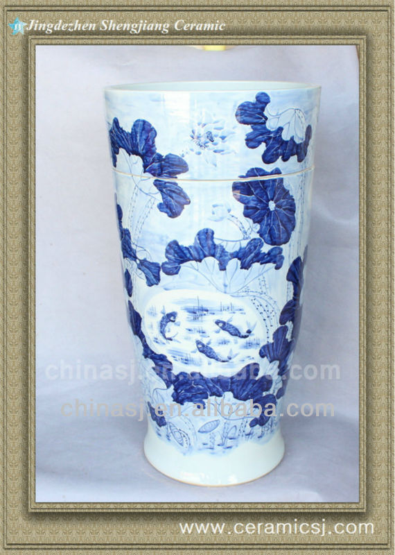 chinese outdoor wash basin bathroom sink WRYBH112 Jingdezhen