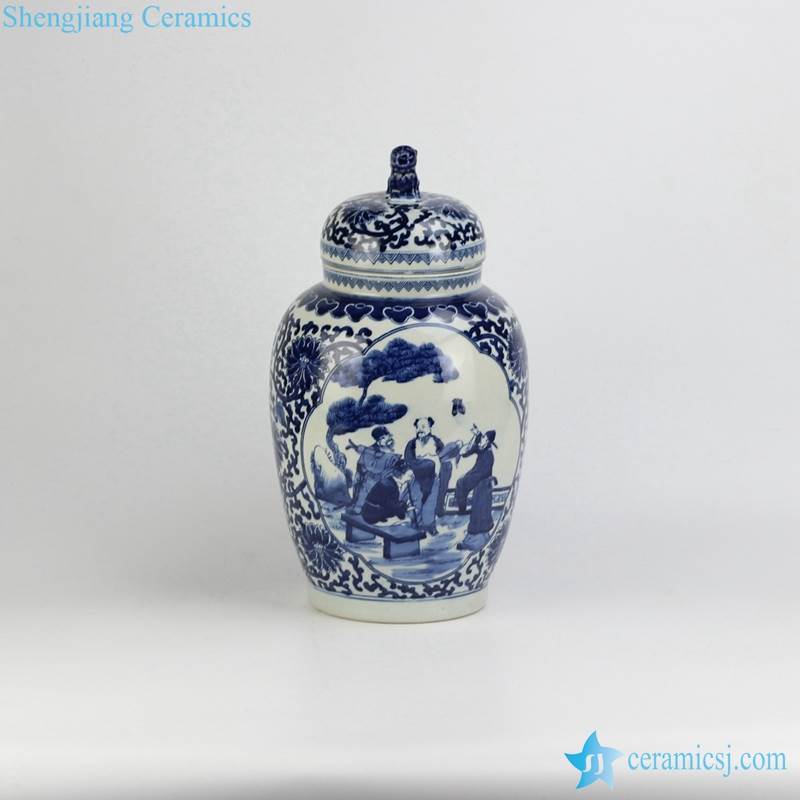 China god ceramic jar