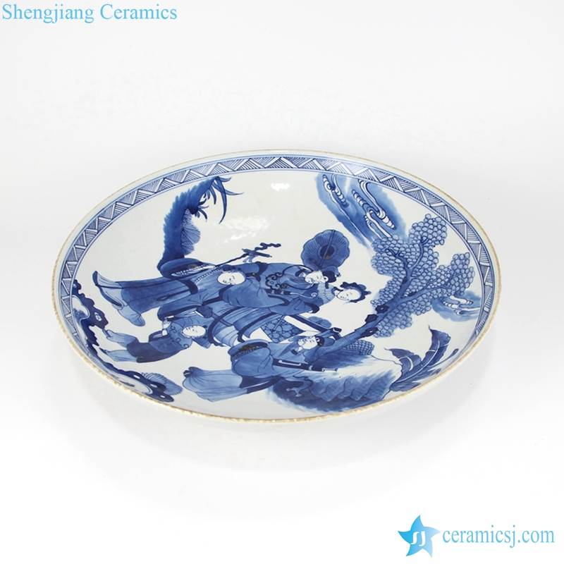 old style porcelain plate