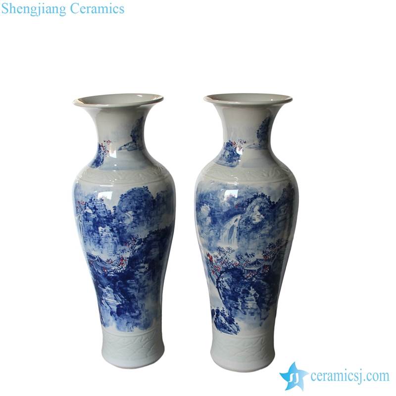 Floor Vase Jingdezhen Shengjiang Ceramic Co Ltd Jingdezhen