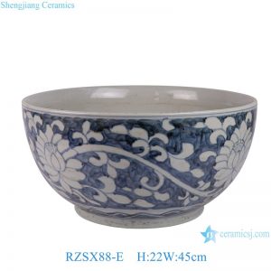 RZSX88-E Modern Simple Flower and Vine Hand-painted Ceramic Pot