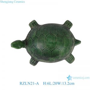 RZLN21-A Jingdezhen porcelain home decoration small ornaments gift ceramic turtle