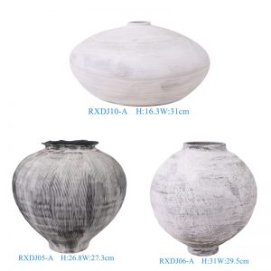 RXDJ05-06-10-A Nordic Style Medium Size Rough Texture Ceramic Vase